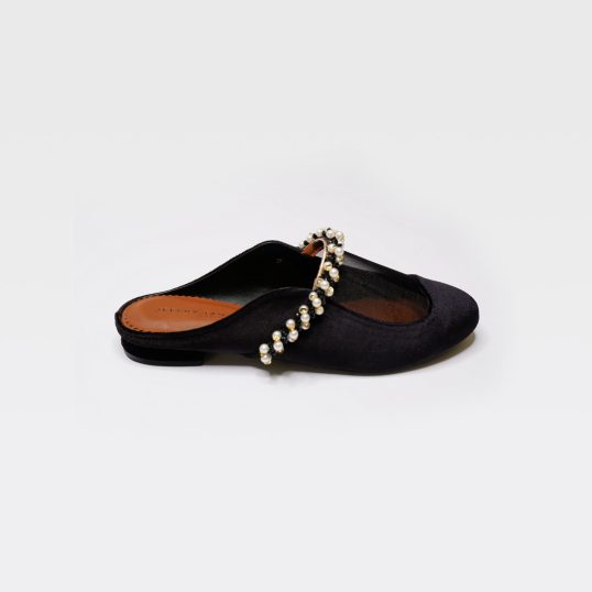 Ayla Velvet Flat - Image 4
