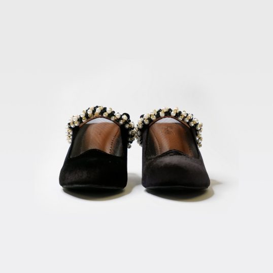 Ayla Velvet Heels - Image 4