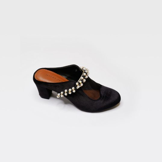 Ayla Velvet Heels - Image 2