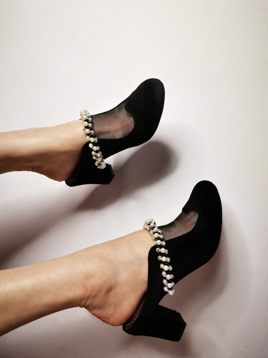 Ayla Velvet Heels - Image 5