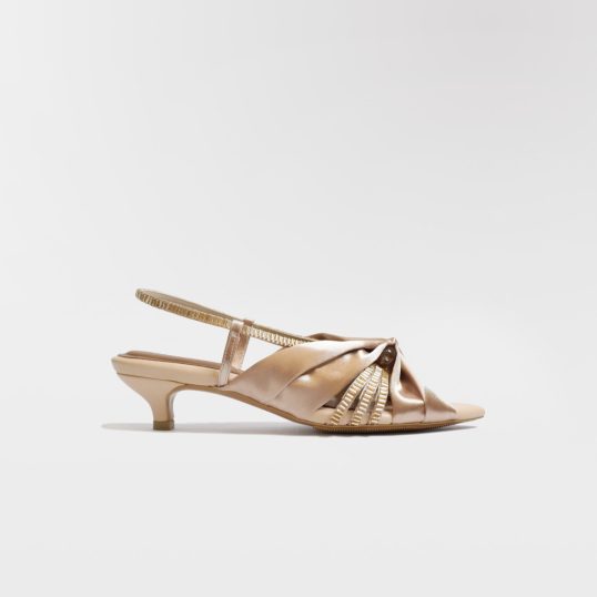 Athena Heels Gold